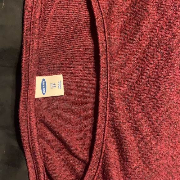 Old Navy Top Luxe Burgundy SZ Small - Picture 3 of 5
